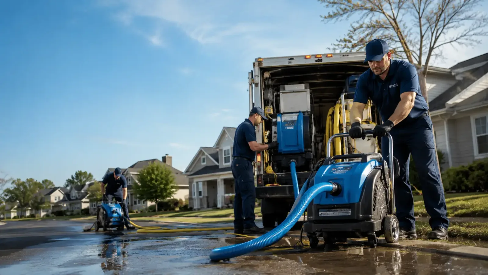 Flood Damage Cleanup in Van, WV